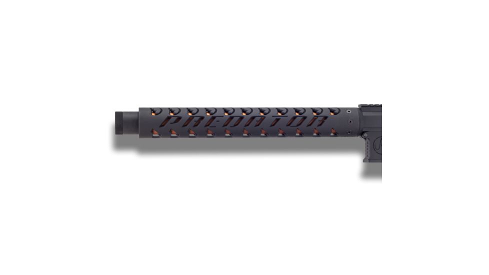 Unique-ARs Predator AR-15 Handguard, Cerakote Armor Black/Anodize Black, 9in, predator9