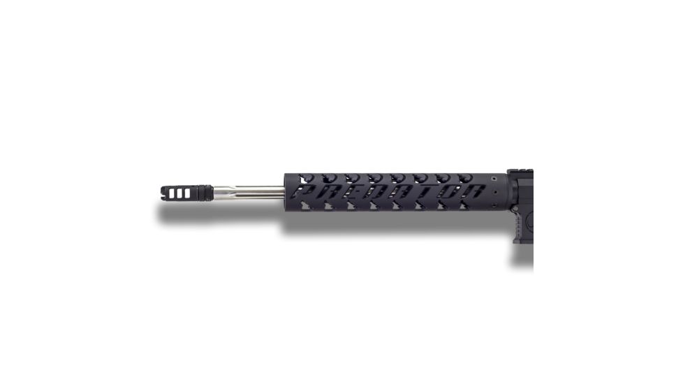 Unique-ARs Predator AR-15 Handguard, Cerakote Armor Black/Anodize Black, 12in predator12