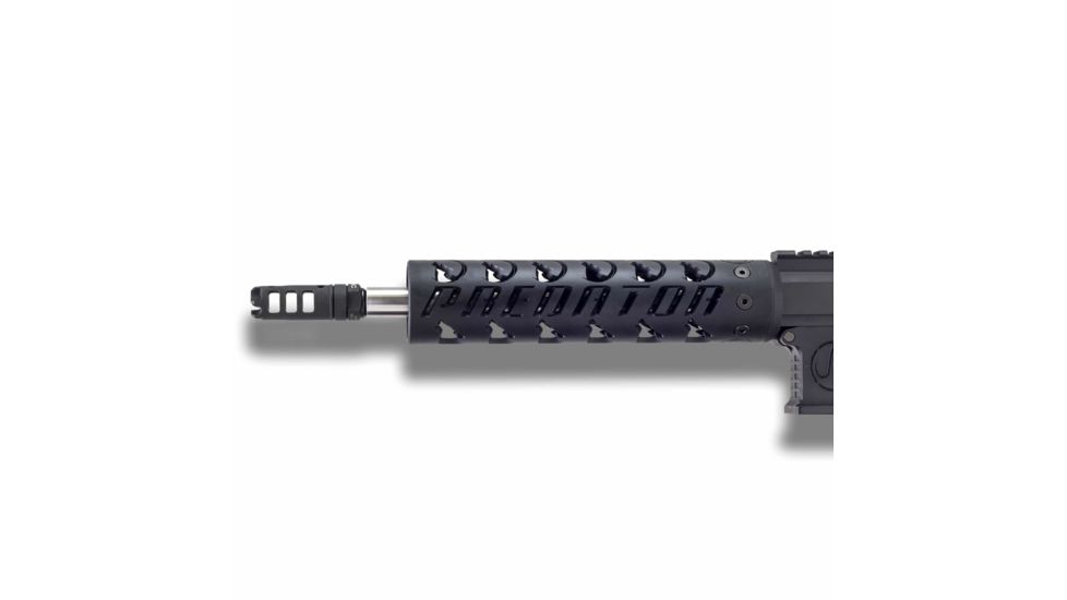 Unique-ARs Predator Handguard with Dolos Locking Ring, Cerakote Armor Black, 9 in dolospredator9