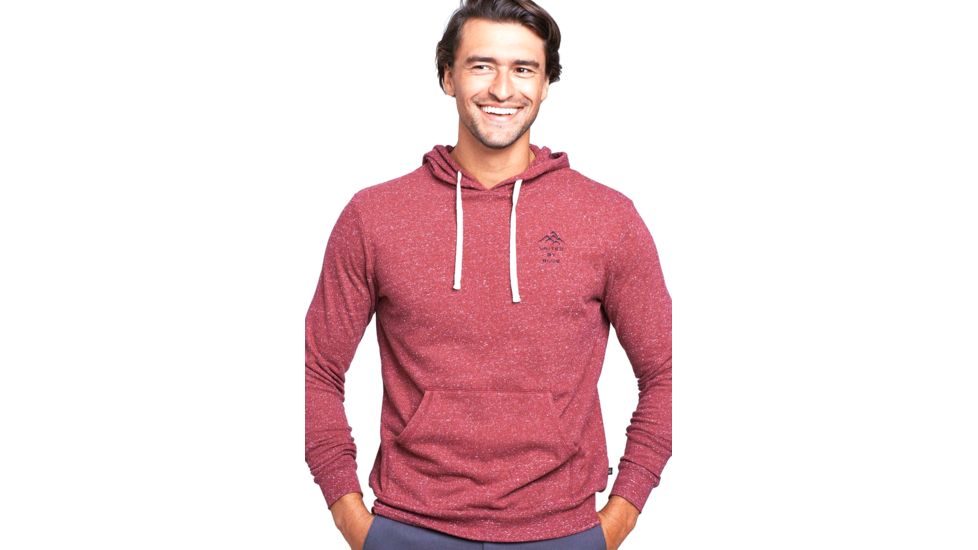 United By Blue Mountains Are Calling Graphic Hoodie - Mens, Plum, Small, 101-096-11524