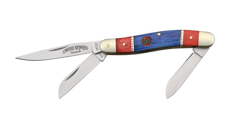 United Cutlery Lynyrd Skynyrd Rebel, 3 Blade Folding Knife UC2754