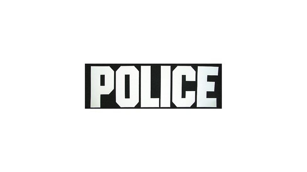 United Shield Police Placard POLICE-V