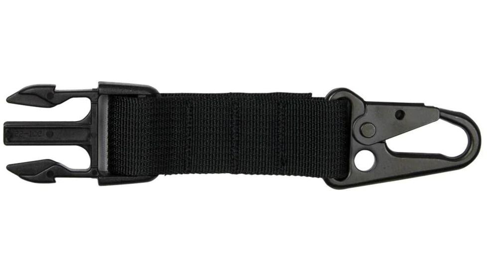 United States Tactical Sling Adapter, 1 in, HK Hook, Black, UST-ADP00101QH