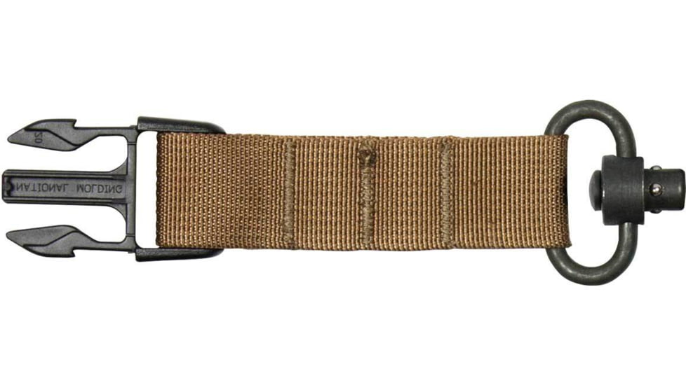 United States Tactical Sling Adapter, 1 in, QD Hook, Coyote, UST-ADP00102QD