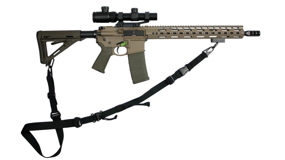 United States Tactical D2 2-Point 1.25in Tactical Sling, Black, UST-SLD00201QH