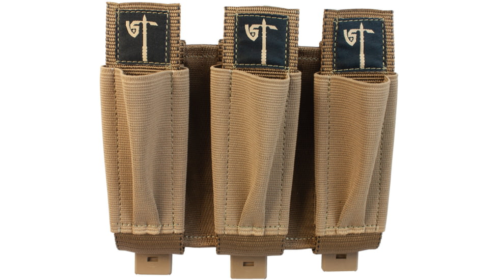 United States Tactical Rifle/Pistol Pouch, Triple, Coyote, UST-MOL03302