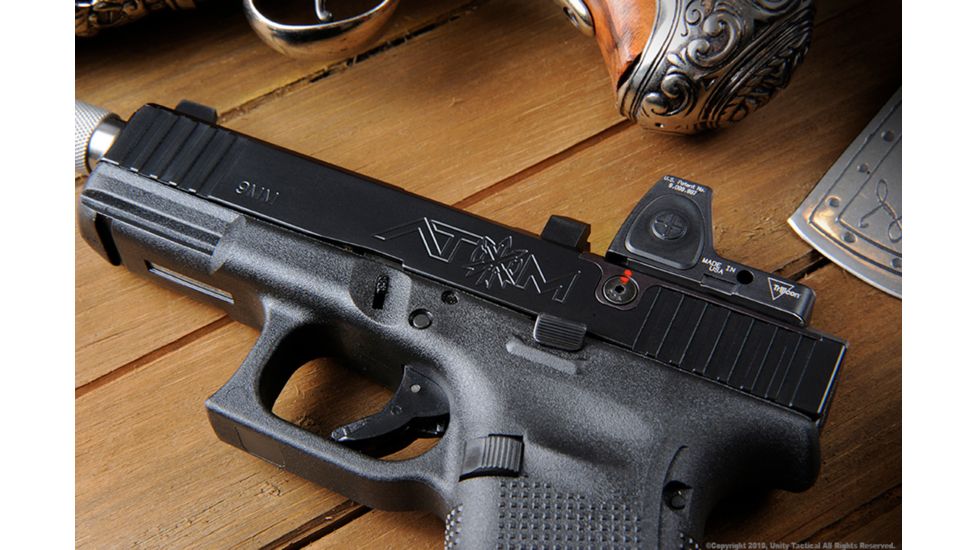 Unity Tactical Adapter for Small Frame Glock - Trijicon RMR, Black ATA-GS-RMR