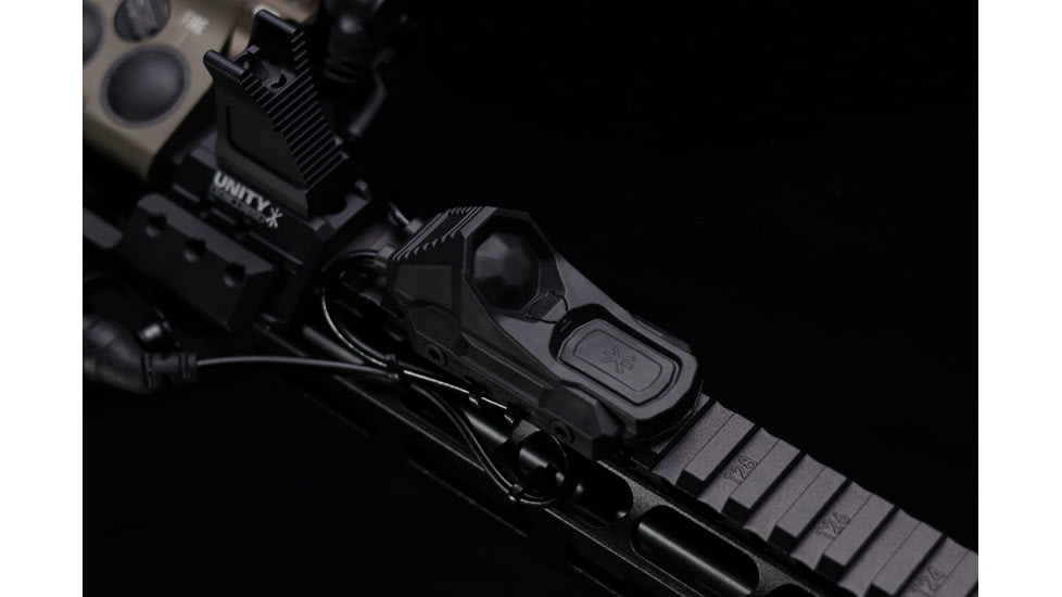 Unity Tactical AXON Dual Button Remote Switch for Surefire/CraneLaser, 7in Cable, Black, AXNSI7B