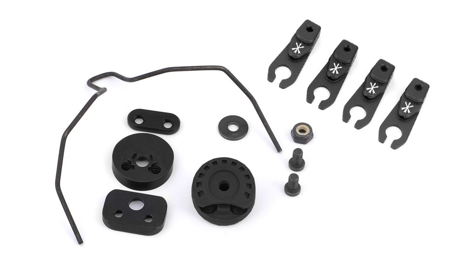Unity Tactical Modular Attached Rail  Kit  Includes Sordin Arc Rail Adapter Kit - ARC Rail, Black HLM-MKDB