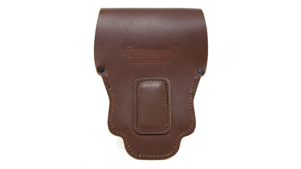 Urban Carry G2 Saddle Grade Leather Holster Laser, Brown, Lieutenant UC-G2-LS-Br-LTA