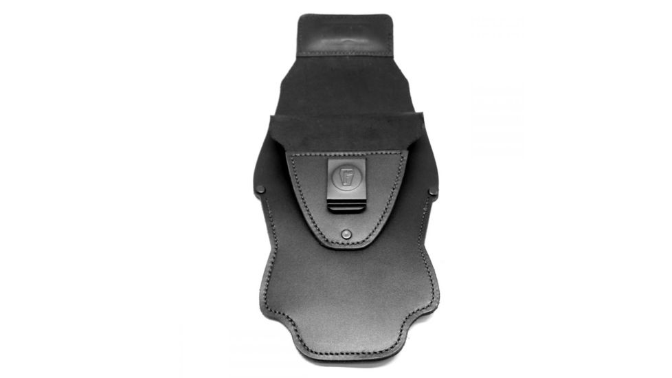 Urban Carry G2E English Bridle Leather Holster Laser, Black, Colonel UC-G2e-LS-Bk-COL