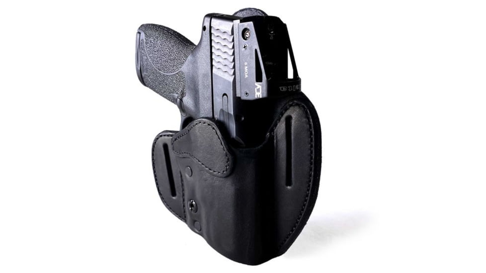 Urban Carry RMR LockLeather OWB 208 Left Hand, Black, LL-OWB-RMR-208-BK-L, EDEMO1