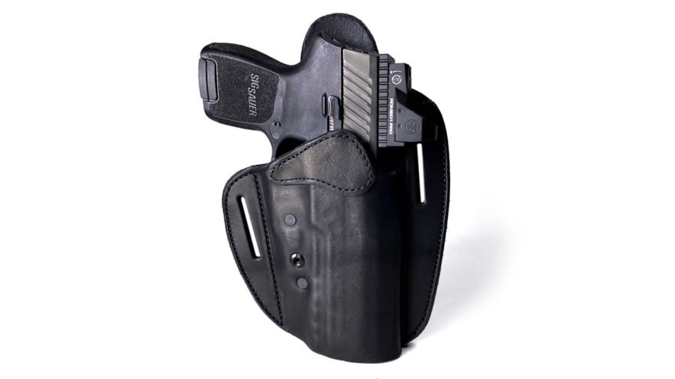Urban Carry RMR LockLeather OWB 208 Left Hand, Black, LL-OWB-RMR-208-BK-L, EDEMO1