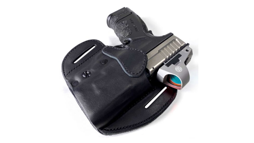 Urban Carry RMR LockLeather OWB 208 Left Hand, Black, LL-OWB-RMR-208-BK-L, EDEMO1