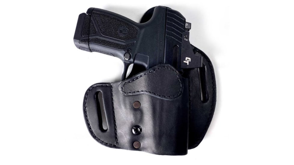 Urban Carry RMR LockLeather OWB 208 Left Hand, Black, LL-OWB-RMR-208-BK-L, EDEMO1