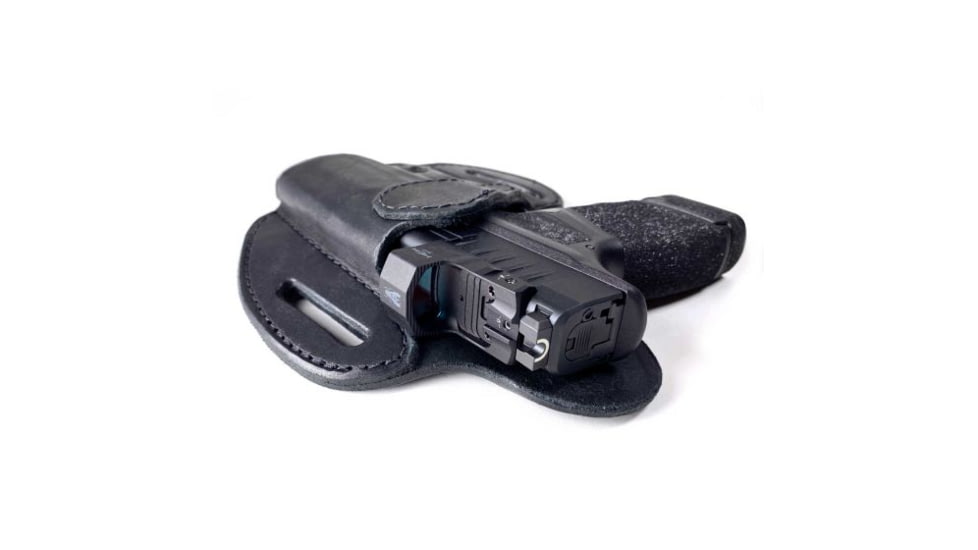 Urban Carry RMR LockLeather OWB 208 Left Hand, Black, LL-OWB-RMR-208-BK-L, EDEMO1