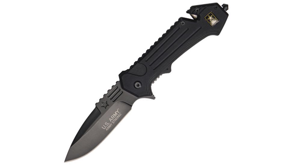 US Army Rescue Linerlock A/O, Fine Edge Knife USAA1006BP