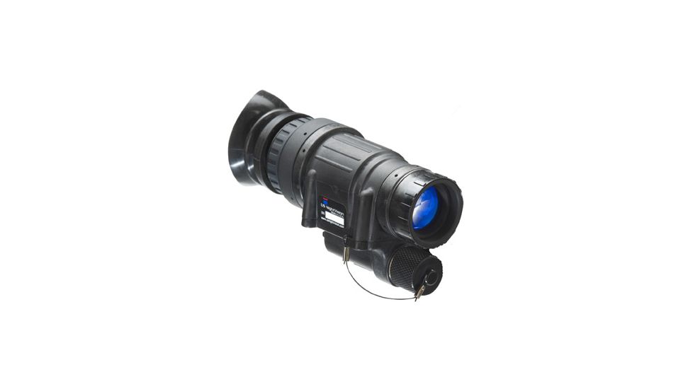 US Night Vision PVS-14A Night Vision Monocular, Gen 3 Chrome,White Phosphor Auto-Gated Unfilmed, Black 001215