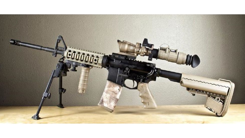 US Night Vision ACOG Adapter Kit w/ Ring for PVS-14,Tan 003364