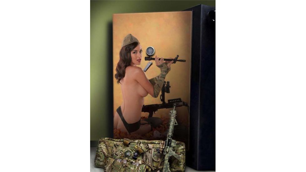 US Night Vision Gun Safe Wraps Hot Shots 2013, 38x65in, Rosie October 702010