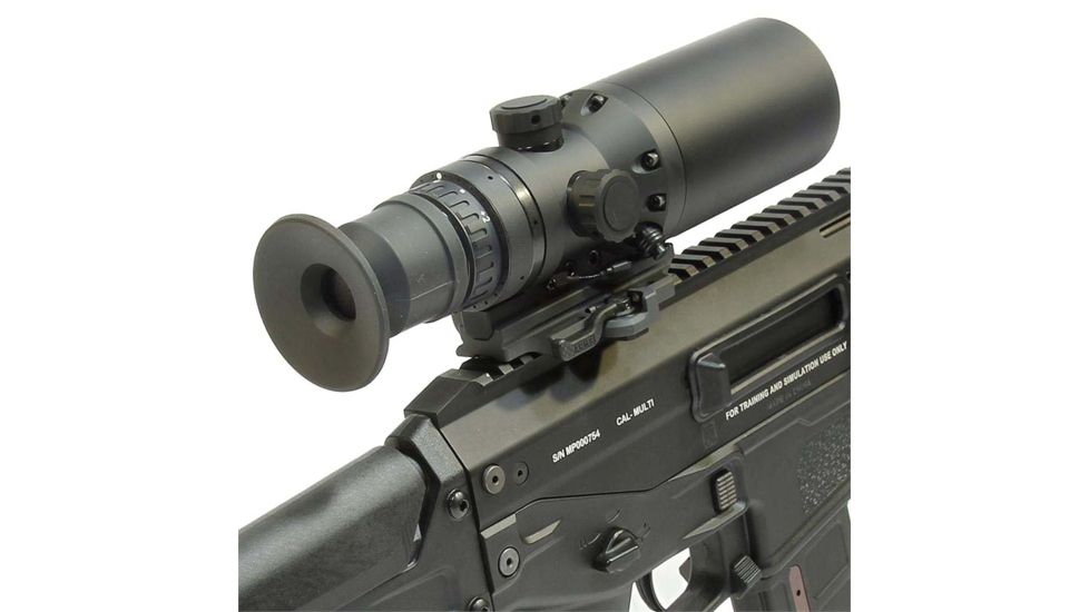 US Night Vision IR Hunter 640 x 480 Multi-Use Thermal Weapon Sight w/50mm Lens, 2.5X Optical &amp; 20X Digital Zoom, Black 39206