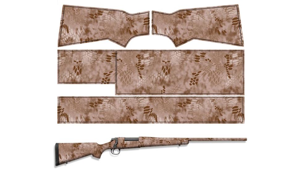US Night Vision KRYPTEK Camo Pre-Cut Universal Rifle Skin Vinyl Wrap, 20x30in, Kryptek Nomad 036534
