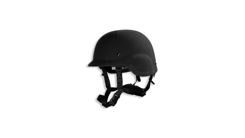 US Night Vision PASGT Ballistic Tactical Combat Helmet, Level IIIA, Black, Small SPPA3AC-S