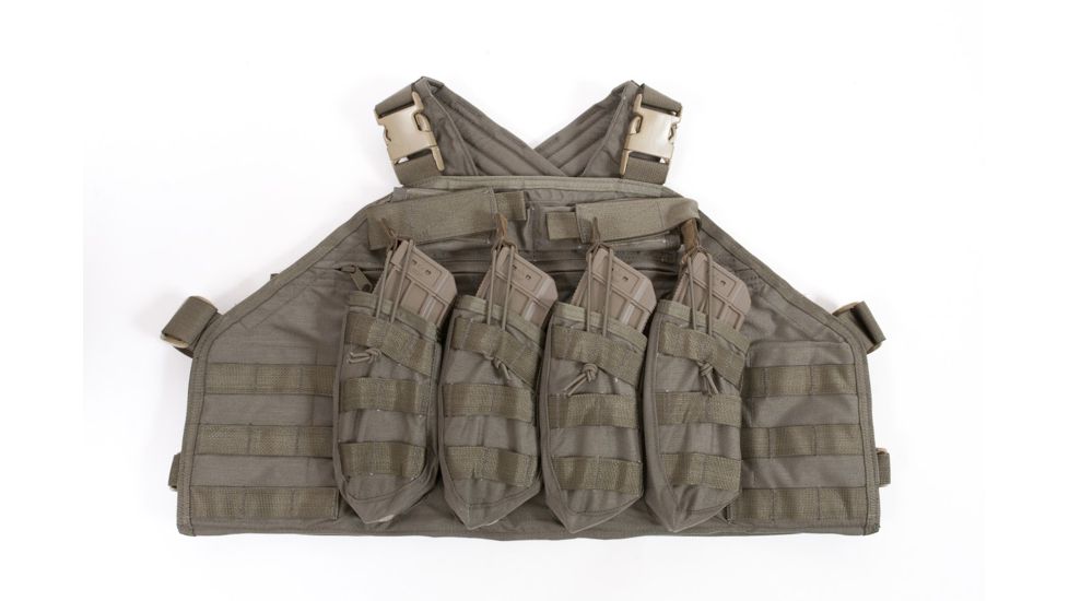 US Palm AK Attack Rack v2 Vest with Armor, Ranger Green 728028140101