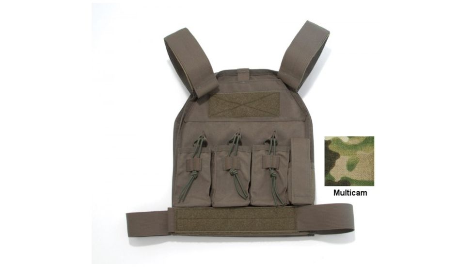 US Palm Defender - XLarge with 2 Soft IIIa Armor Panel - AR-15, Multicam 728028140705