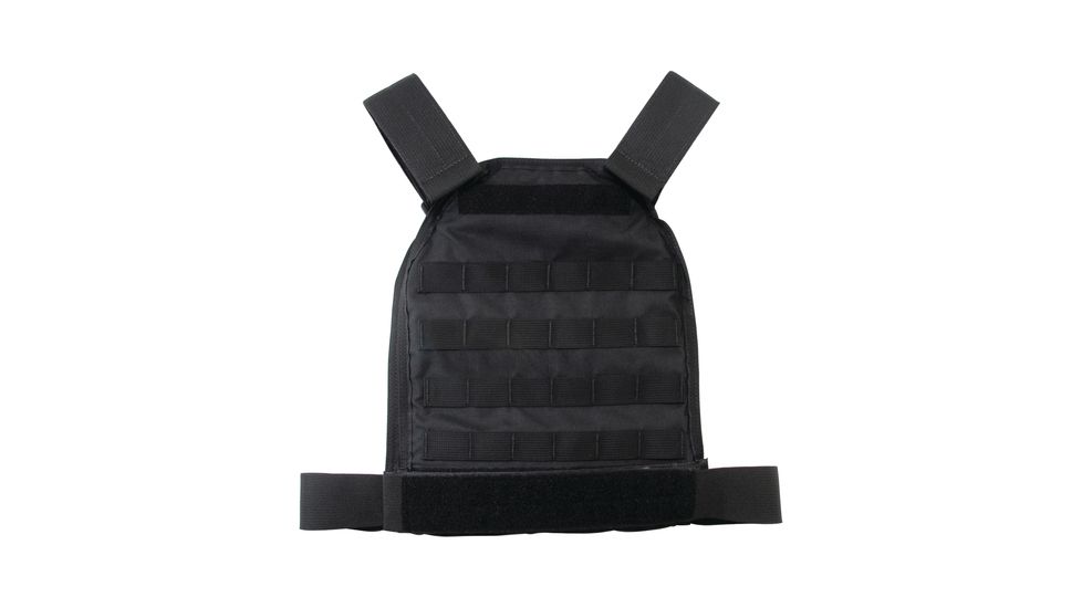 US Palm MOLLE Defender Soft Armor Plate Carrier With One Level IIIA Soft Armor Panel Small 9x11.5 Inch Panel Black