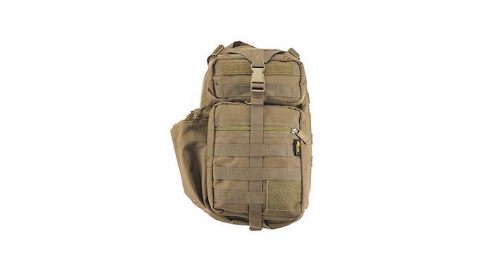 US PeaceKeeper Stryker Sling Pack,Tan,8.5x17x 5.5in P40320