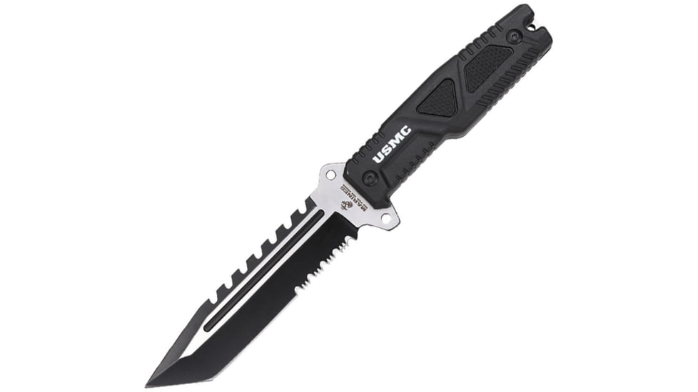 USMC Fixed Blade Black, USMFIX3003BK