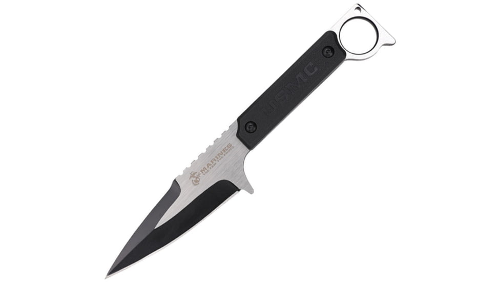 USMC Fixed Blade Black, USMFIX3005BK