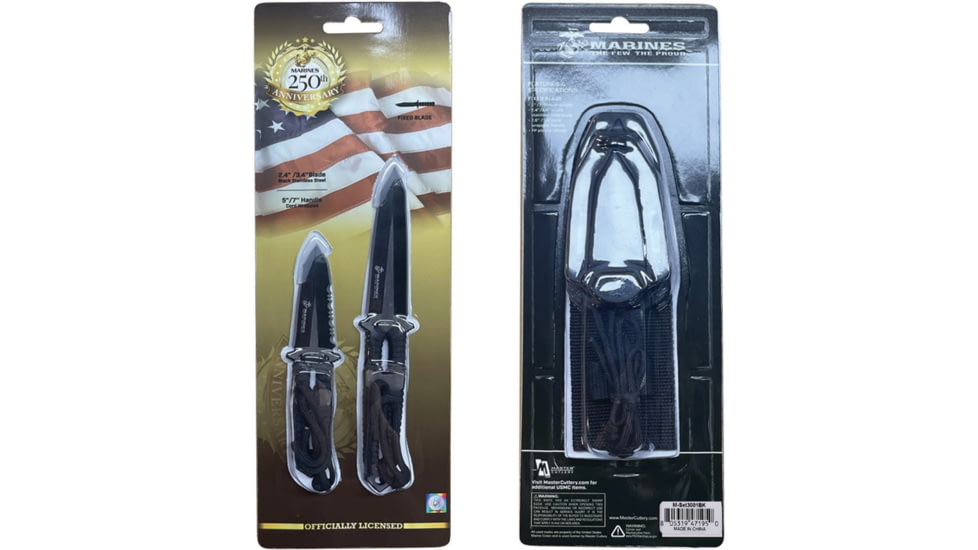USMC Fixed Blade Set, USMSET3001BK