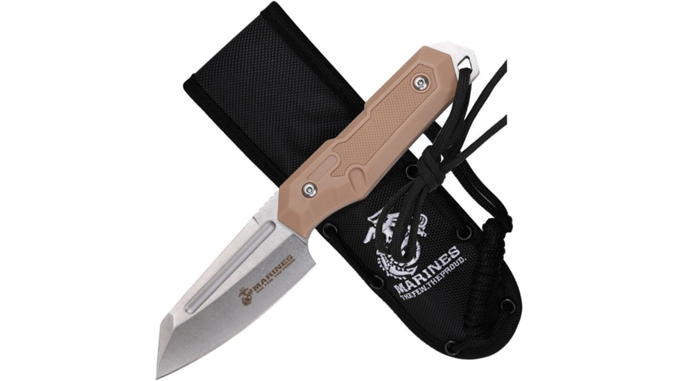 USMC Fixed Blade Tan, USMFIX3009TN