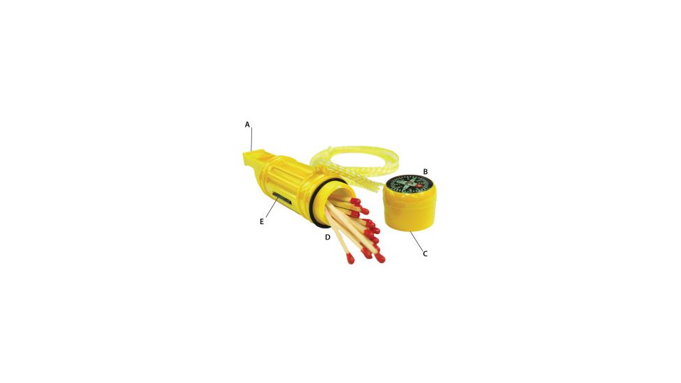 UST Marine 5-in-1 Survival Tool Marine, Yellow 20-310-5-1-M