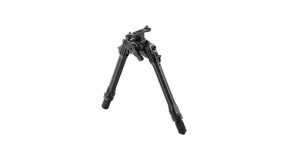 UTG Pro UTG PRO TBNR Bipod, 8.5 in-11 in Center Height, M-LOK, Black, TLUBP01M