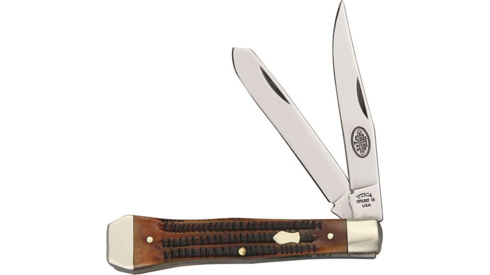 Utica Coffin Knife Brown Bone Knife UTK1129579BB