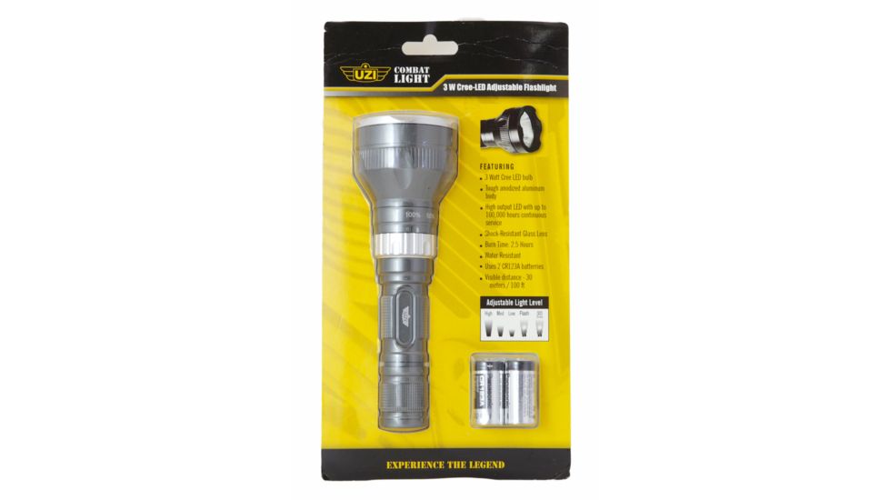 UZI 3w Cree Led Adjustable Combat - UZI-TFL-7370