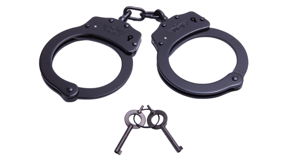 Campco Chain Handcuffs, Black, UZIHCCB