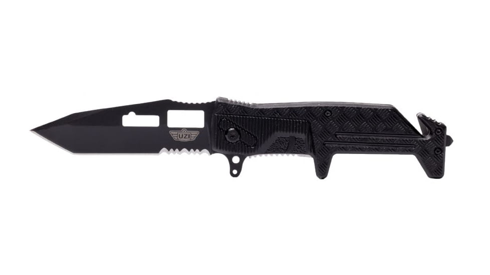 UZI Echo Replica Serrated Blade Blade, Black UZK-FDR-013
