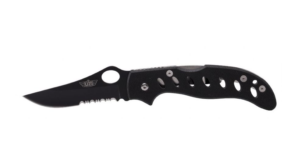 UZI Enterprise Stainless Steel Blade, Black UZK-FDR-015