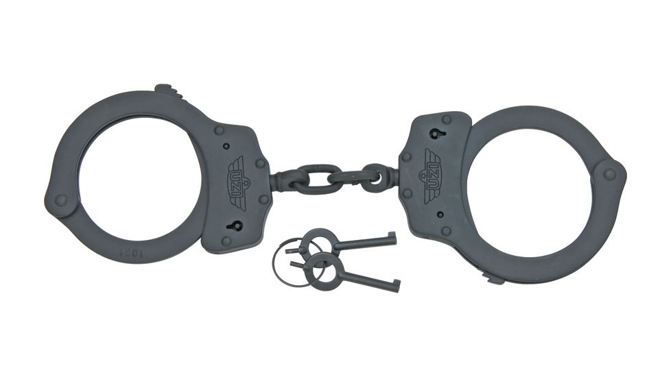 UZI Handcuffs Black finish UZIHHCB