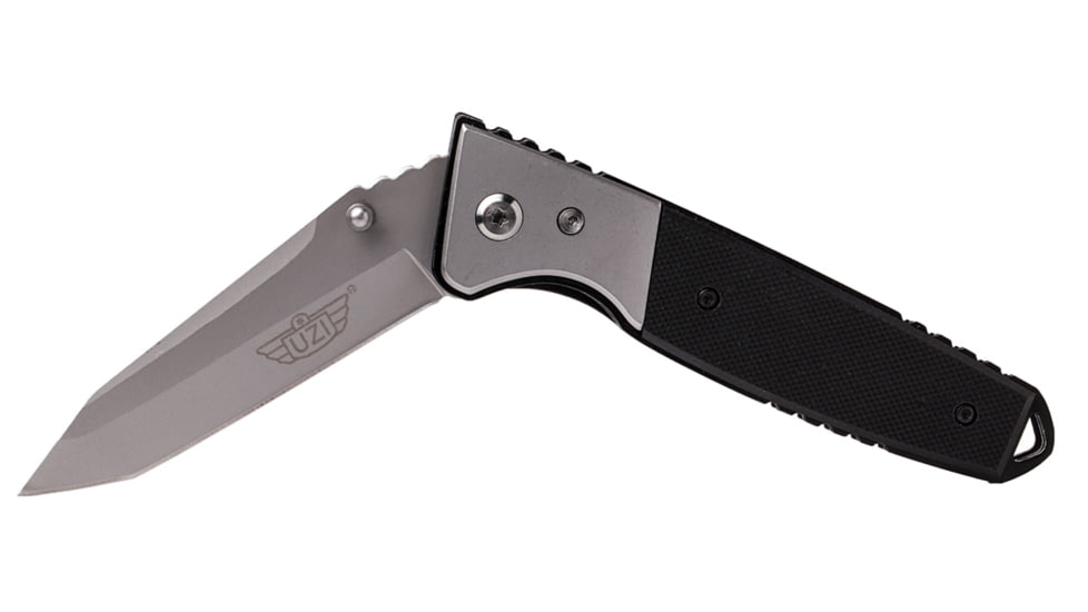 UZI Responder Steel Blade, Black and Grey UZK-FDR-005