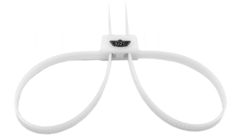 UZI Riot Cuff Restraints - 5 Pack, White UZI-RSTNT-5WH