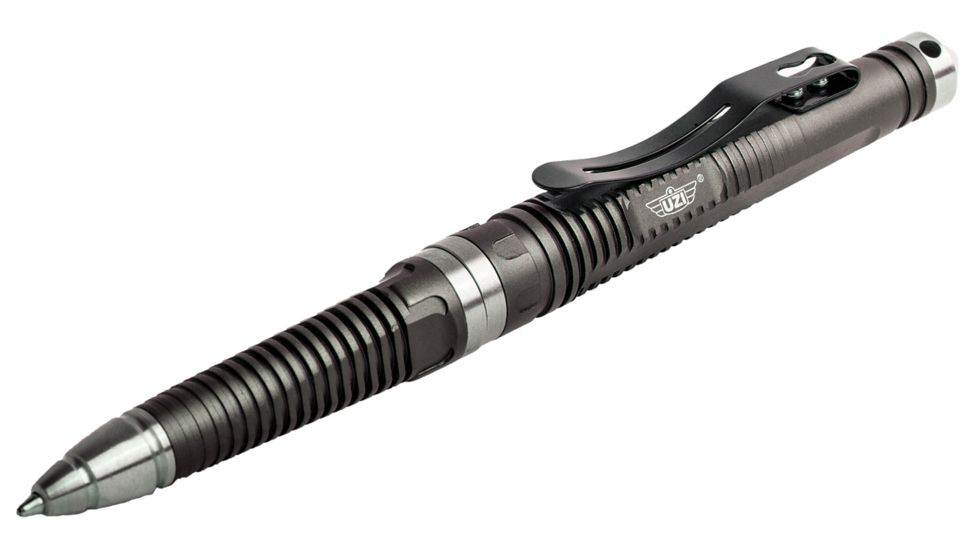 UZI Tactical Defender Pen, Silver UZITP8GM