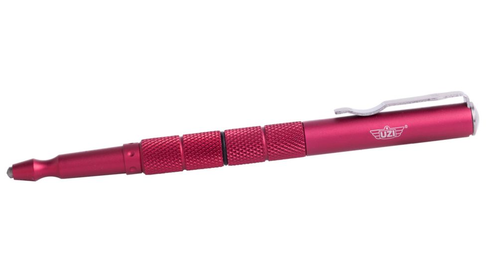 UZI Tactical Glassbreaker Pen, Red UZI-TACPEN5-RD