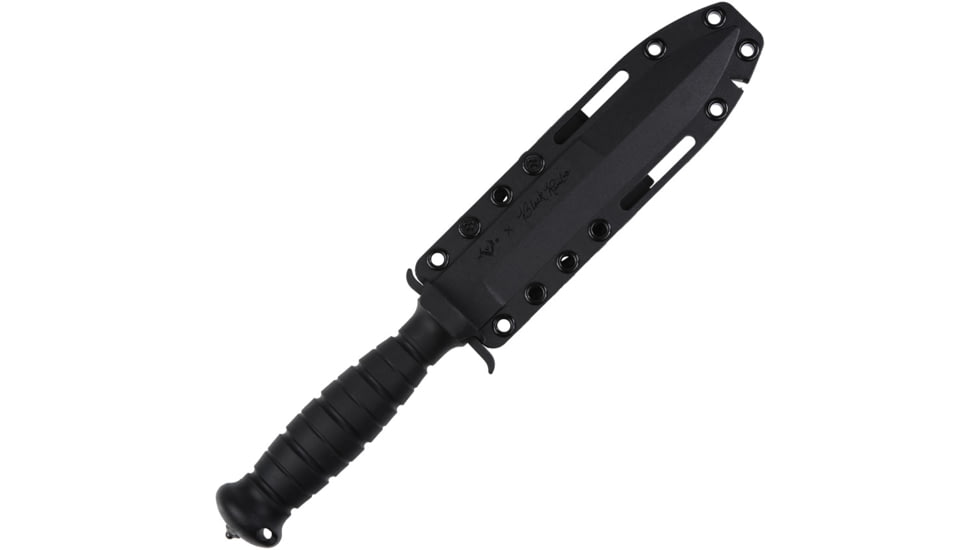 V NIVES Black Rambo Savage Fixed Blade, VNIFB32FPBBK