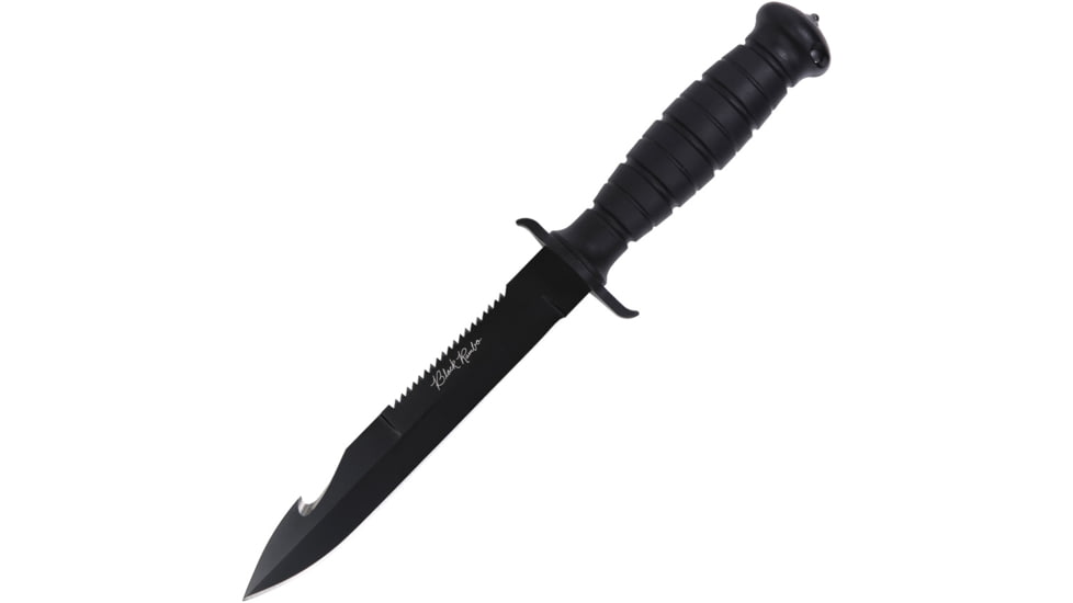 V NIVES Black Rambo Savage Fixed Blade, VNIFB32FPBBK