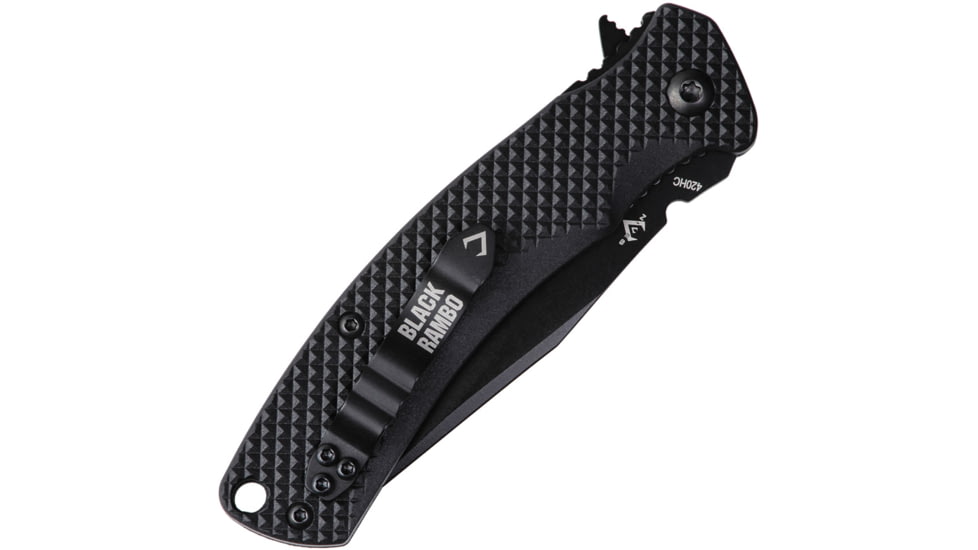 V NIVES Black Rambo Shorty Linerlock, VNI33FPBBK